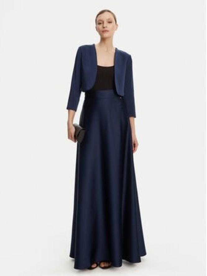 Rinascimento Bolerko CFC0122953003 Granatowy Regular Fit