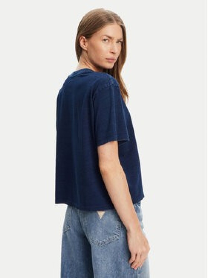 Guess Jeans T-Shirt W5GI20 KCTG1 Granatowy Regular Fit