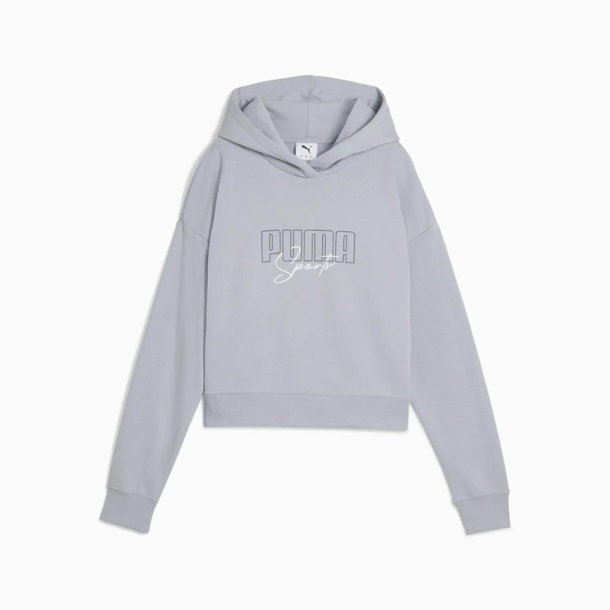 Bluza damska Puma ELEVATED GRAPHIC CROPPED TR 68950020