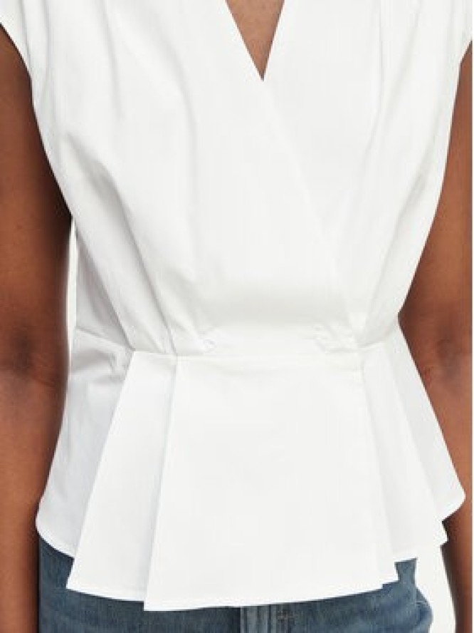 Marella Bluzka Bazar 2613161162 Biały Regular Fit