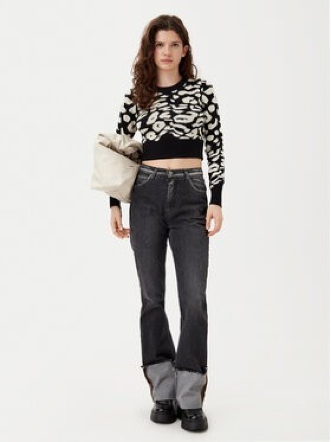 ONLY Sweter Lima 15339828 Czarny Cropped Fit