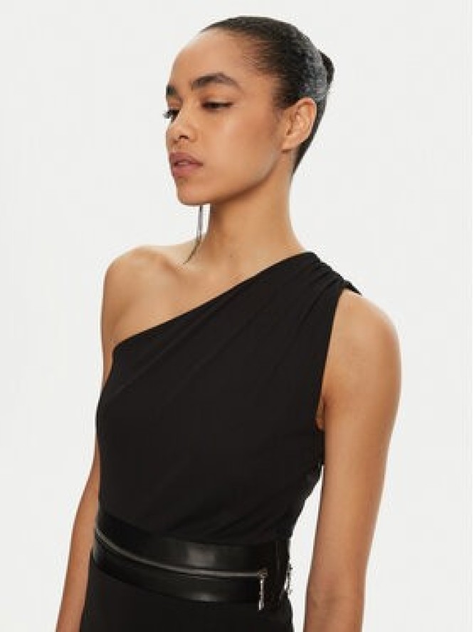 Patrizia Pepe Sukienka koktajlowa 8A1253 J171 Czarny Regular Fit