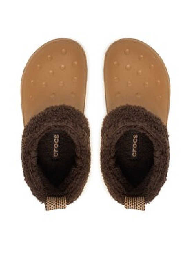 Crocs Klapki Classic Lined Shorty 211380 Brązowy