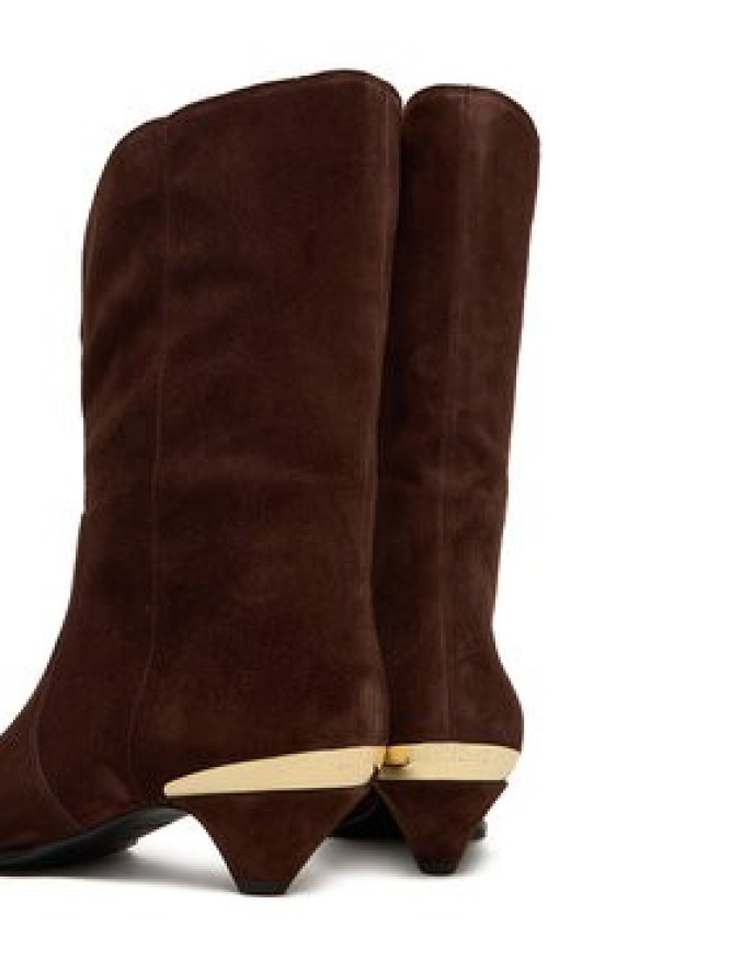 LOVE MOSCHINO Botki JA24363G0NJA0313 Brązowy