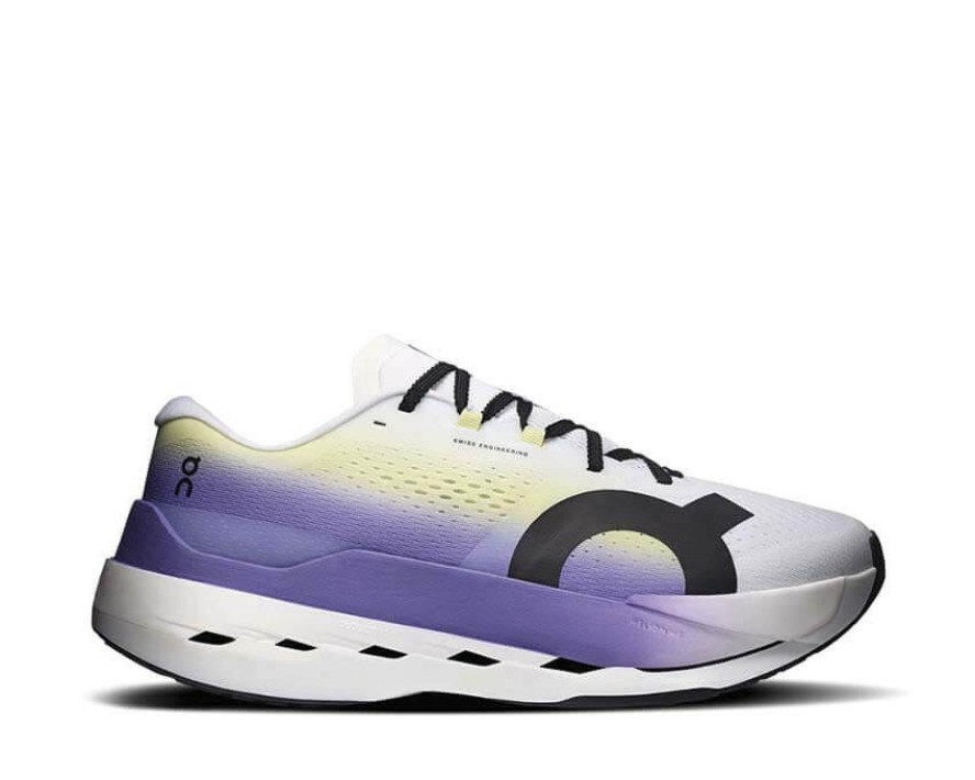 Buty do biegania damskie On Cloudboom Max white/juniper