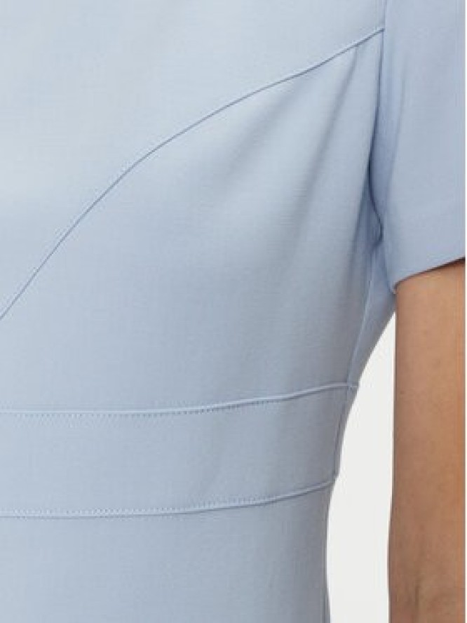 Tatuum Sukienka codzienna Warti T2417.196B Błękitny Regular Fit