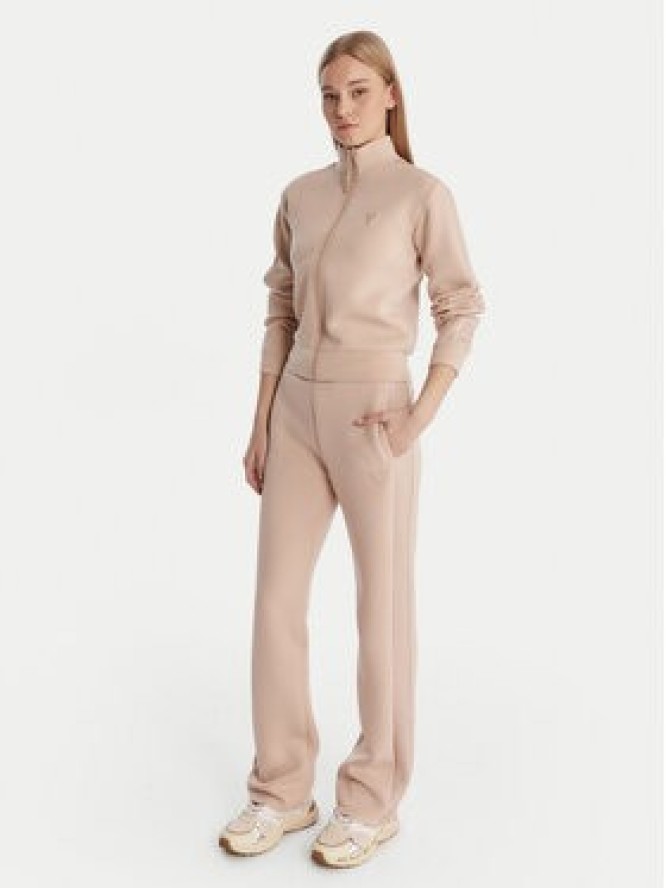 Guess Bluza V2YQ17 K7UW2 Beżowy Regular Fit