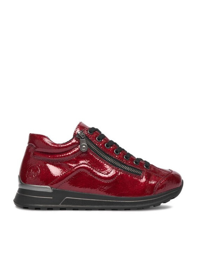 Rieker Sneakersy CEO-N1400-33 Czerwony ciemny