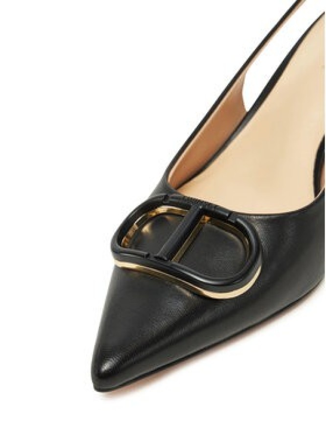 TWINSET Szpilki 251TCP062 Czarny