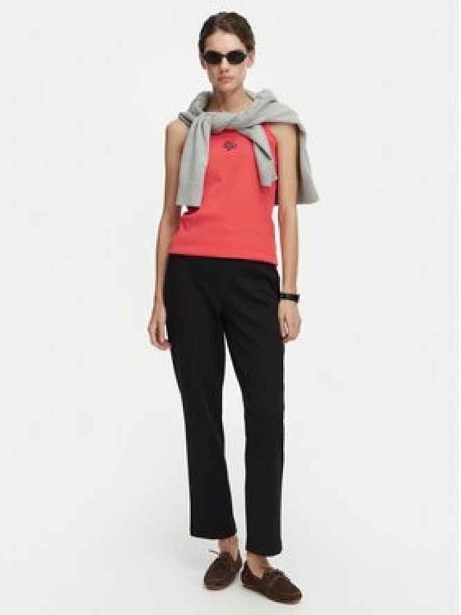 Beverly Hills Polo Club Top P-SS26W-TK550000 Koralowy Regular Fit
