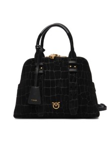 PINKO Torebka Bowling Bag Medium AI 25-26 PLTT 105906 A2YW Czarny