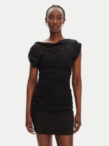 PINKO Sukienka koktajlowa Discoland 104872 A2GF Czarny Slim Fit