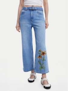 Desigual Jeansy Ohio 25SWDD14 Niebieski Straight Fit