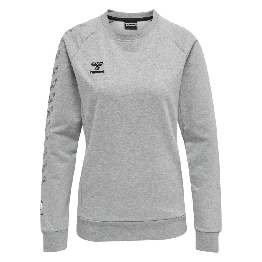 Damska bluza bawełniana Hummel Move Grid