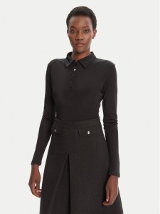 HUGO Bluzka Darosevil 50543100 Czarny Regular Fit