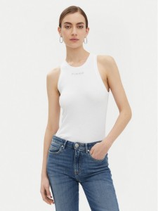 PINKO Top 100822 A2C1 Biały Regular Fit