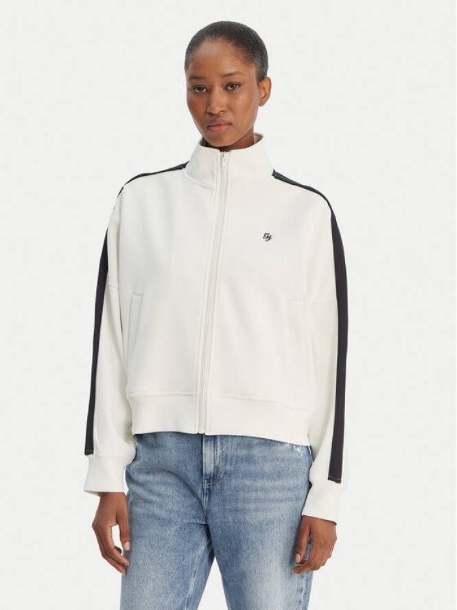 Guess Jeans Bluza W6GQZ3 KB212 Biały Relaxed Fit