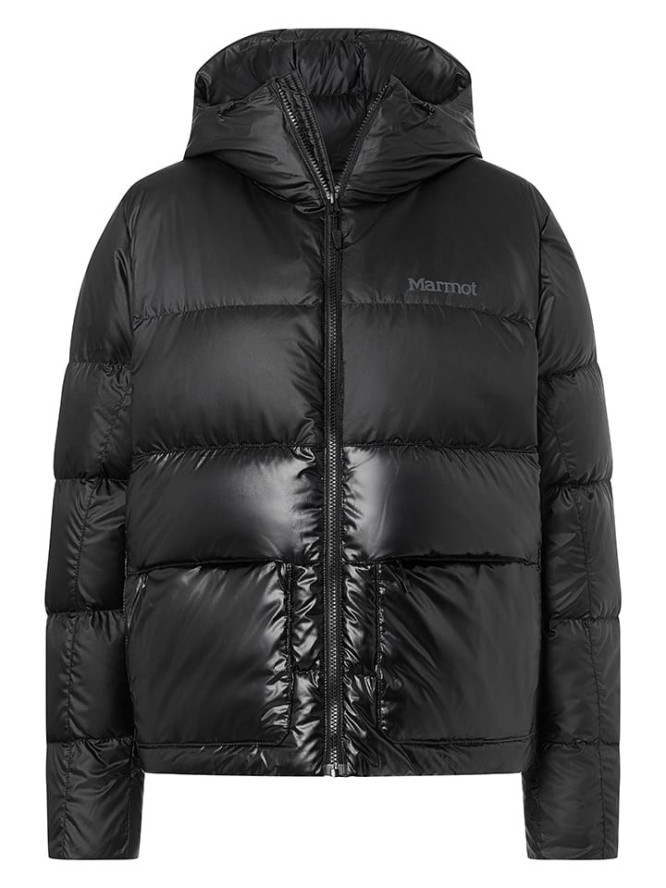 Marmot Kurtka puchowa "Guides" w kolorze czarnym rozmiar: S