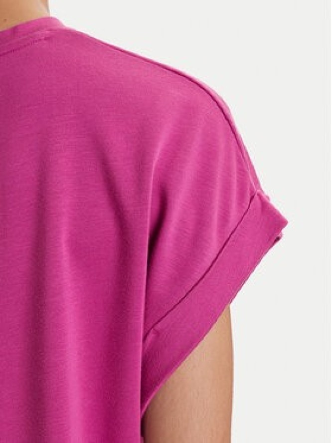 Emporio Armani T-Shirt EW000616 AF12187 UA227 Różowy Loose Fit