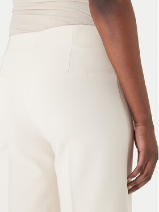 Rinascimento Spodnie palazzo CFC0127878003 Beżowy Wide Leg