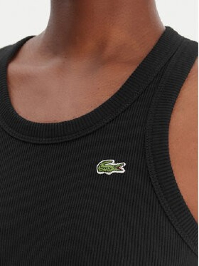 Lacoste Top TF5388 Czarny Slim Fit