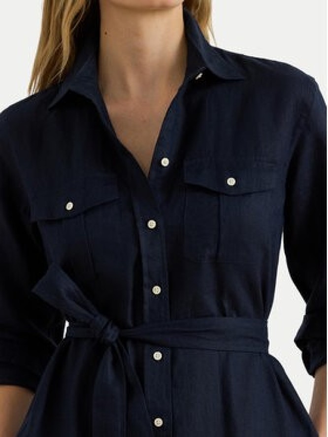 LAUREN RALPH LAUREN Sukienka koszulowa 200P13684002 Granatowy Regular Fit