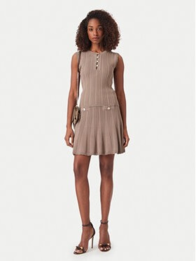 Guess Spódnica mini W6YD21 Z0971 Beżowy ciemny Regular Fit