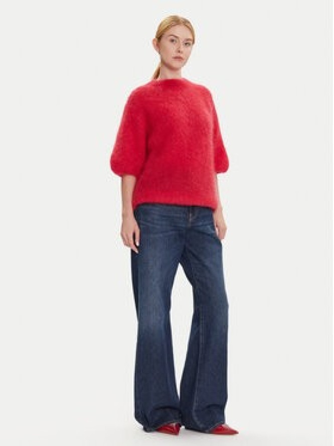 Dixie Sweter M277Y101A Czerwony Relaxed Fit