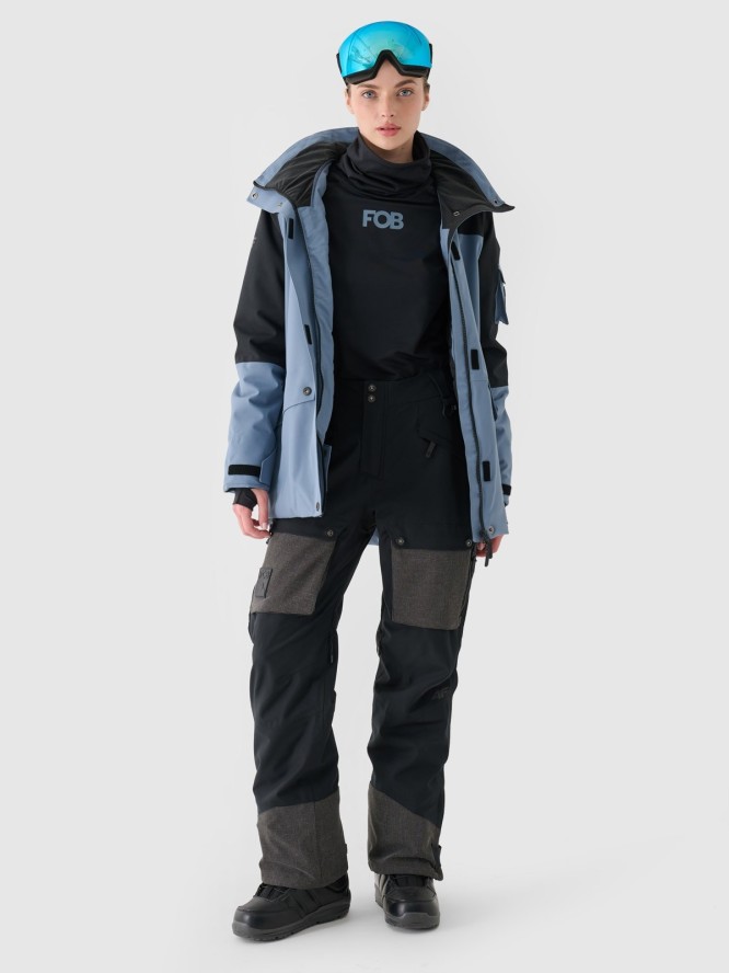 4F Kurtka snowboardowa membrana 10000 damska - granatowa M