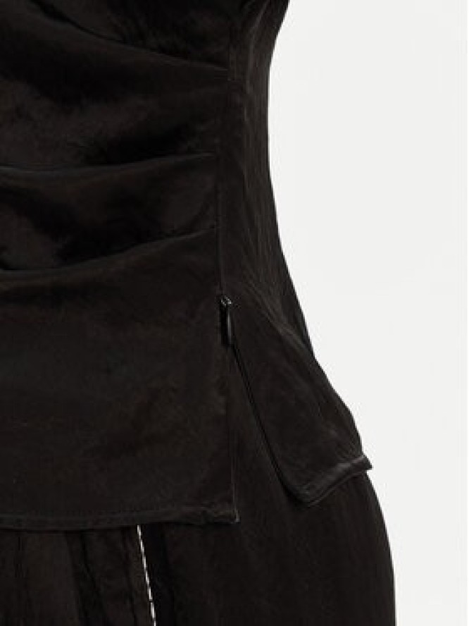 PINKO Bluzka 104596 A2BU Czarny Regular Fit