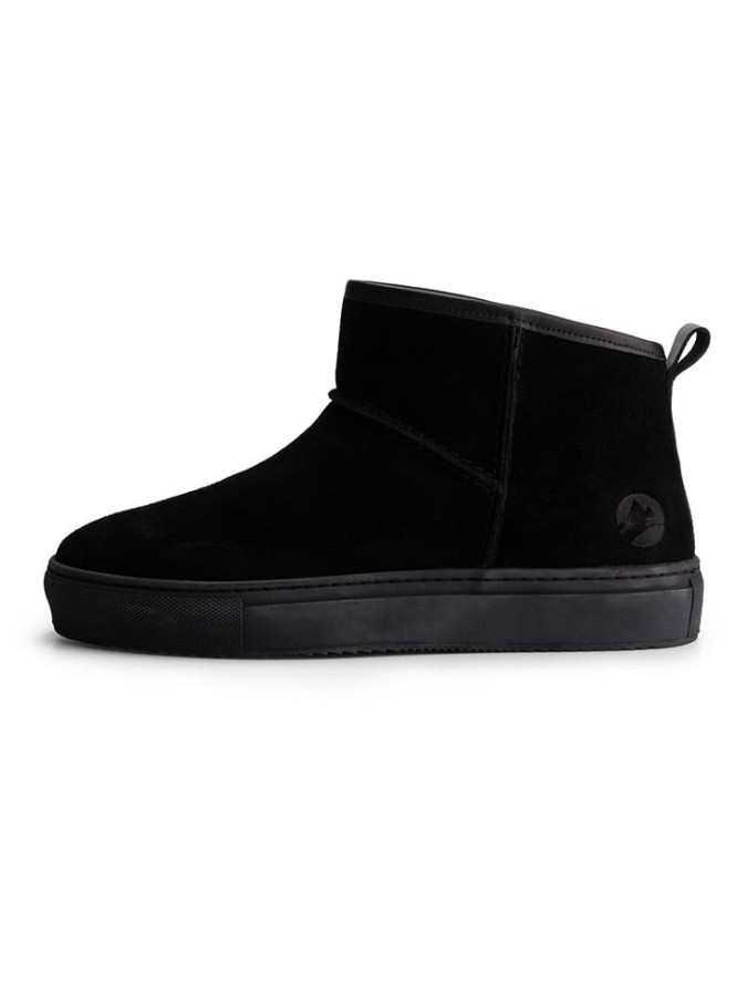 TRAVELIN' Skórzane botki "Vail" w kolorze czarnym rozmiar: 40