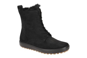 ECCO Buty damskie Soft 7 Tred Fleece-lined Mid-cut Boot W black-38