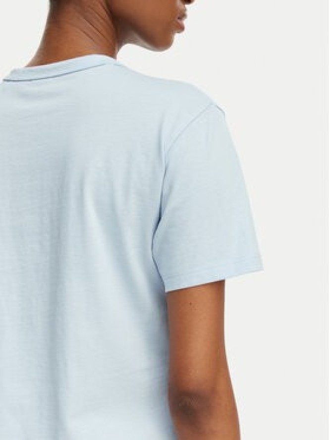 HUGO T-Shirt Damacia_7 50561233 Niebieski jasny Regular Fit