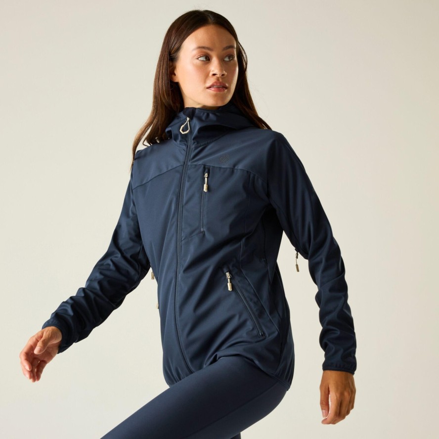 Damska kurtka typu softshell z kapturem Lexan III