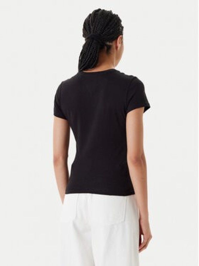Tommy Jeans T-Shirt Essential DW0DW20913 Czarny Slim Fit