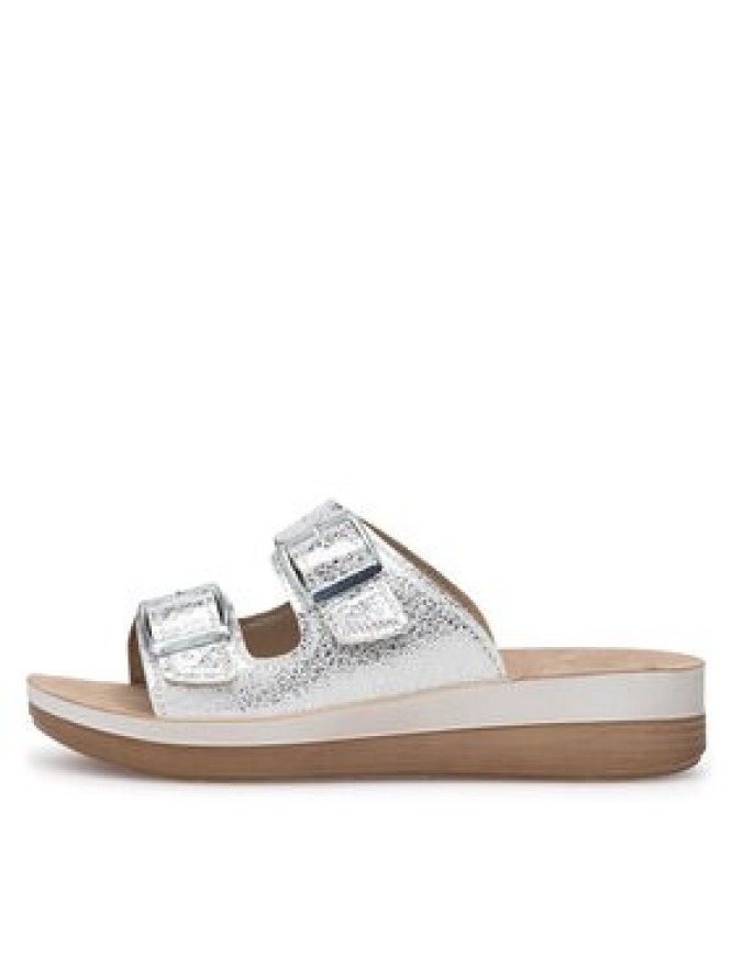 Inblu Klapki FT020400 Srebrny