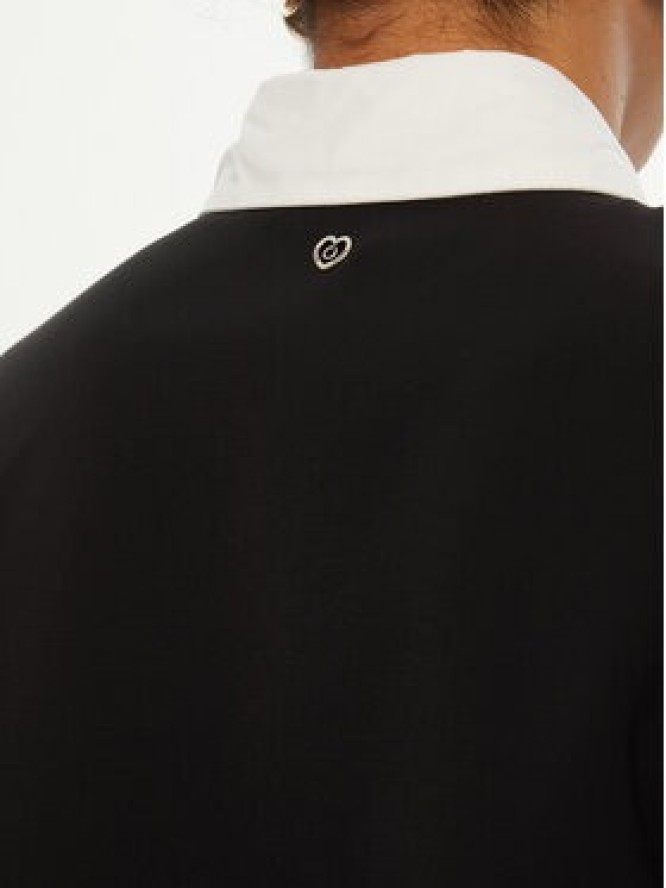 Please Sukienka codzienna A12YCSI000 Czarny Loose Fit