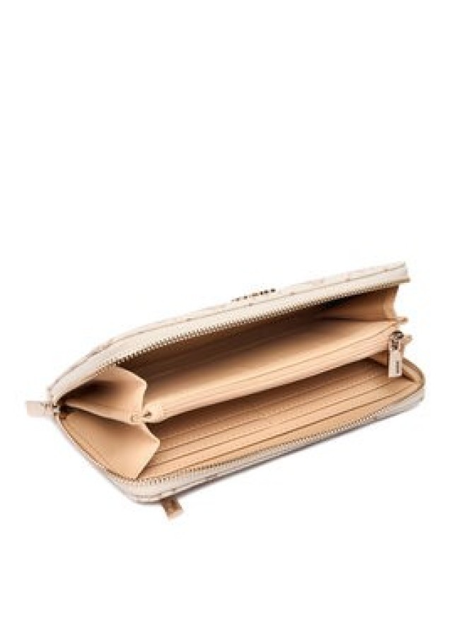 Guess Portfel Carrie Logo Slg SWGP98 98146 Écru