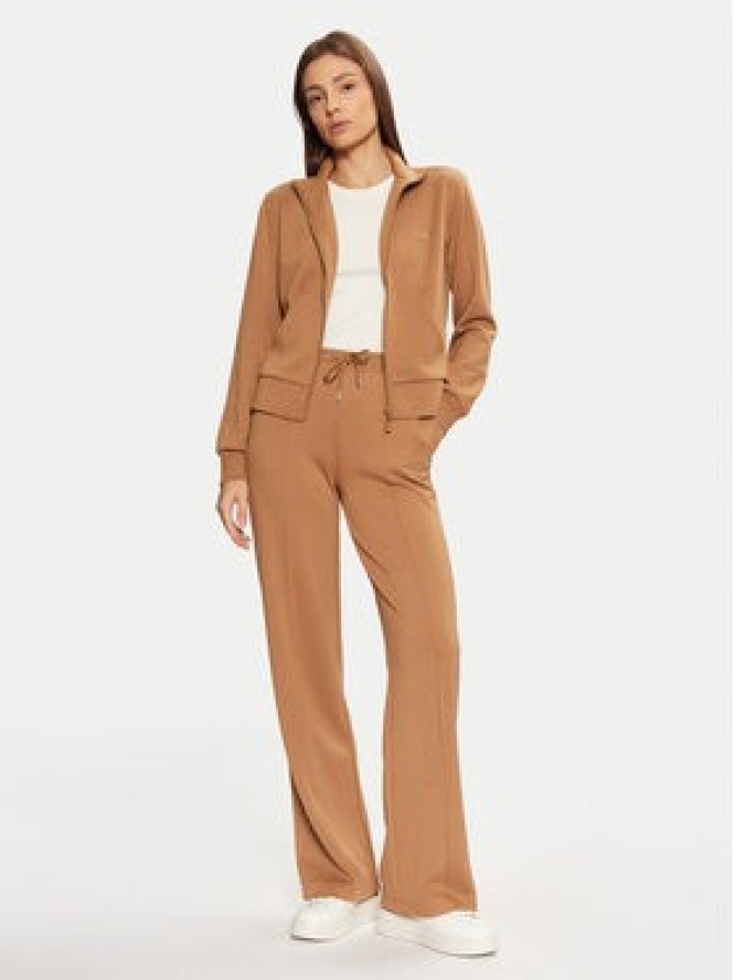 Guess Bluza V5RQ17 KCOB2 Brązowy Regular Fit