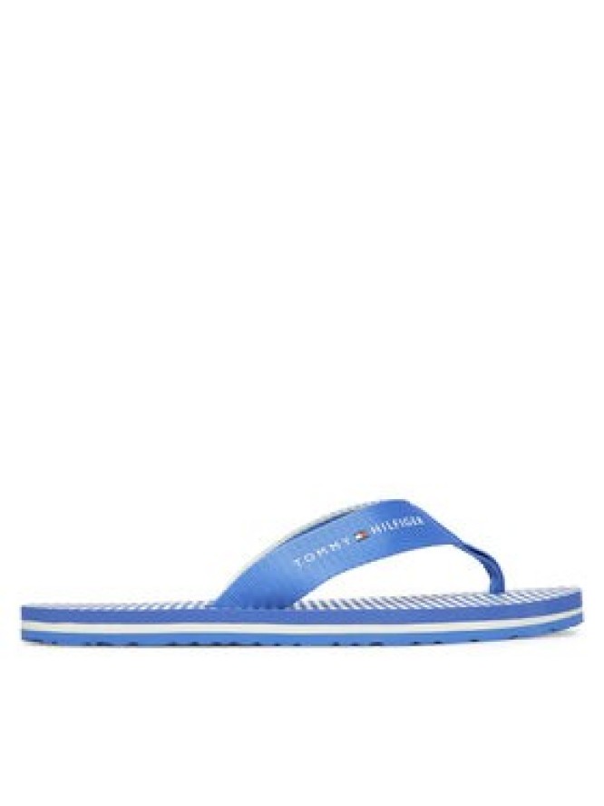 Tommy Hilfiger Japonki Th Ithaca Stripe Summer Sandal FW0FW09192 Niebieski