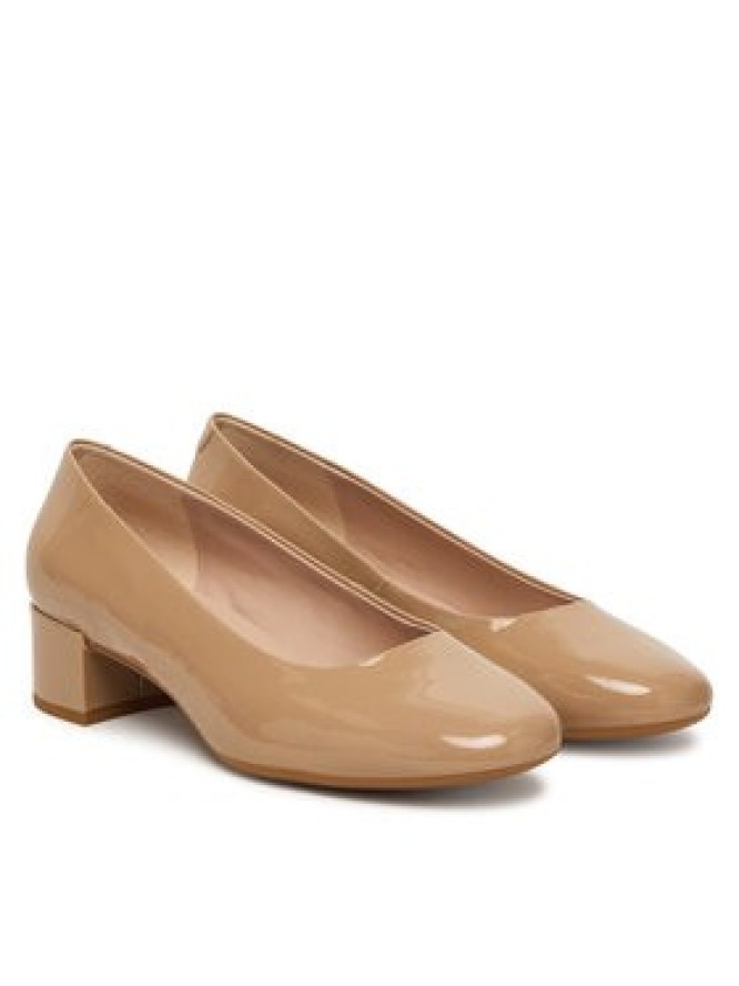 ECCO Czółenka Liva 25060301084 Beżowy