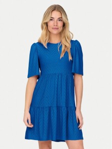 JDY Sukienka letnia Carla 15254680 Niebieski Regular Fit