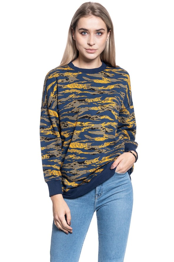 BLUZA DAMSKA LEE ELONGATED SWS WASHED BLUE L53GJSLR 112112300