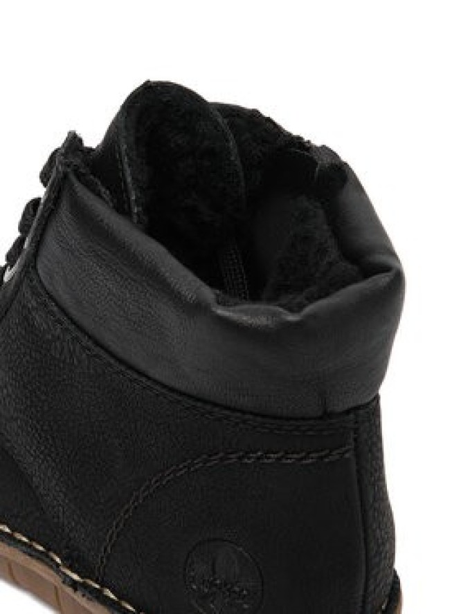 Rieker Trzewiki 73303-00 Czarny