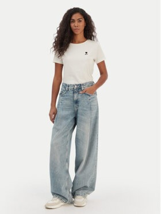 BOSS T-Shirt Elove 50556994 Beżowy Regular Fit