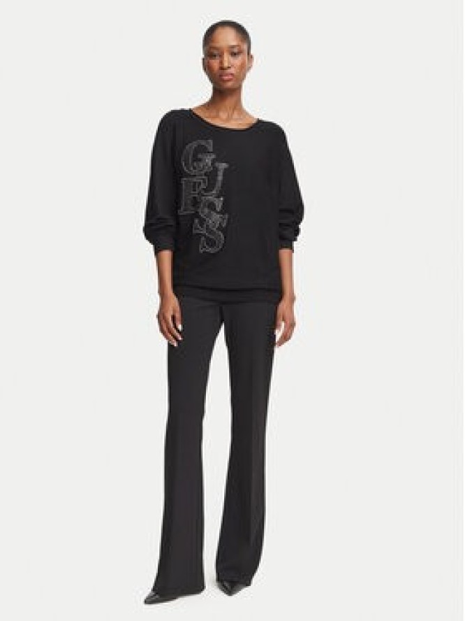 Guess Sweter W6BR51 Z1452 Czarny Regular Fit