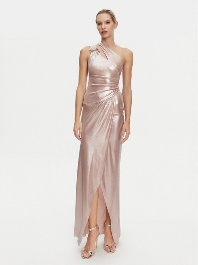 PINKO Sukienka wieczorowa 104960 A2DN Różowy Regular Fit