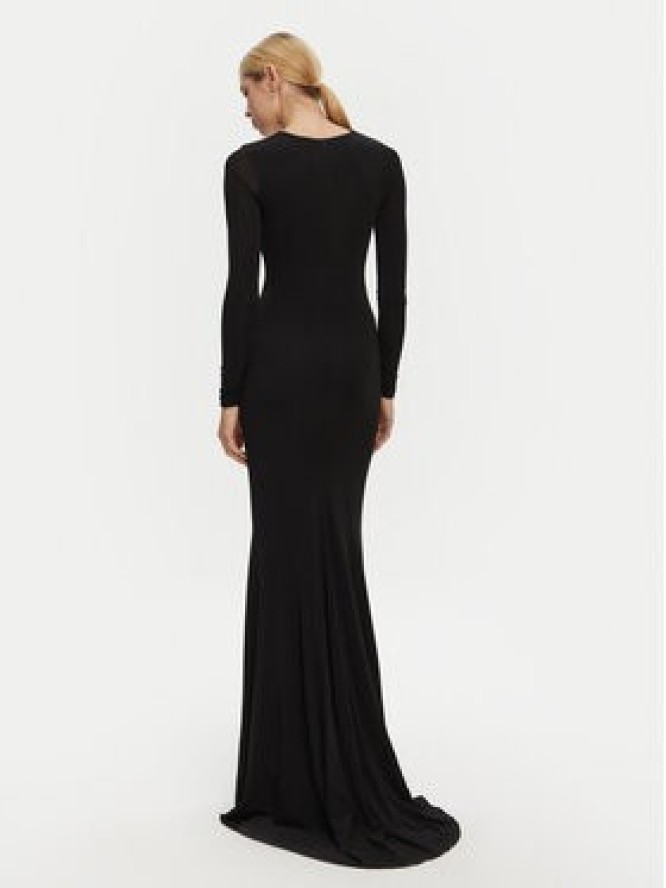 PINKO Sukienka wieczorowa 104935 A2GS Czarny Slim Fit