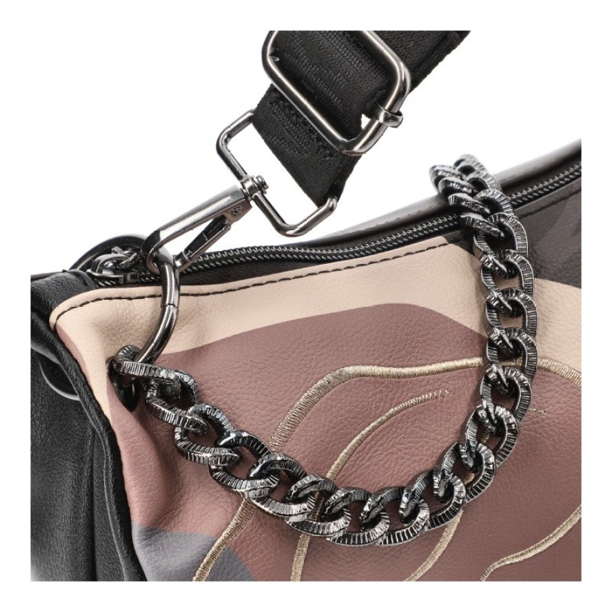 Brązowa Torebka Anekke Elegancka Listonoszka Damska