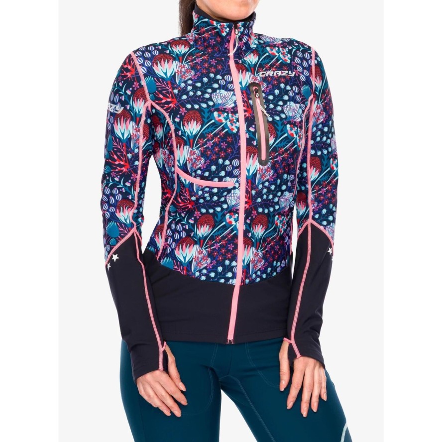 Bluza rozpinana damska Crazy Pull Oxygen Printed